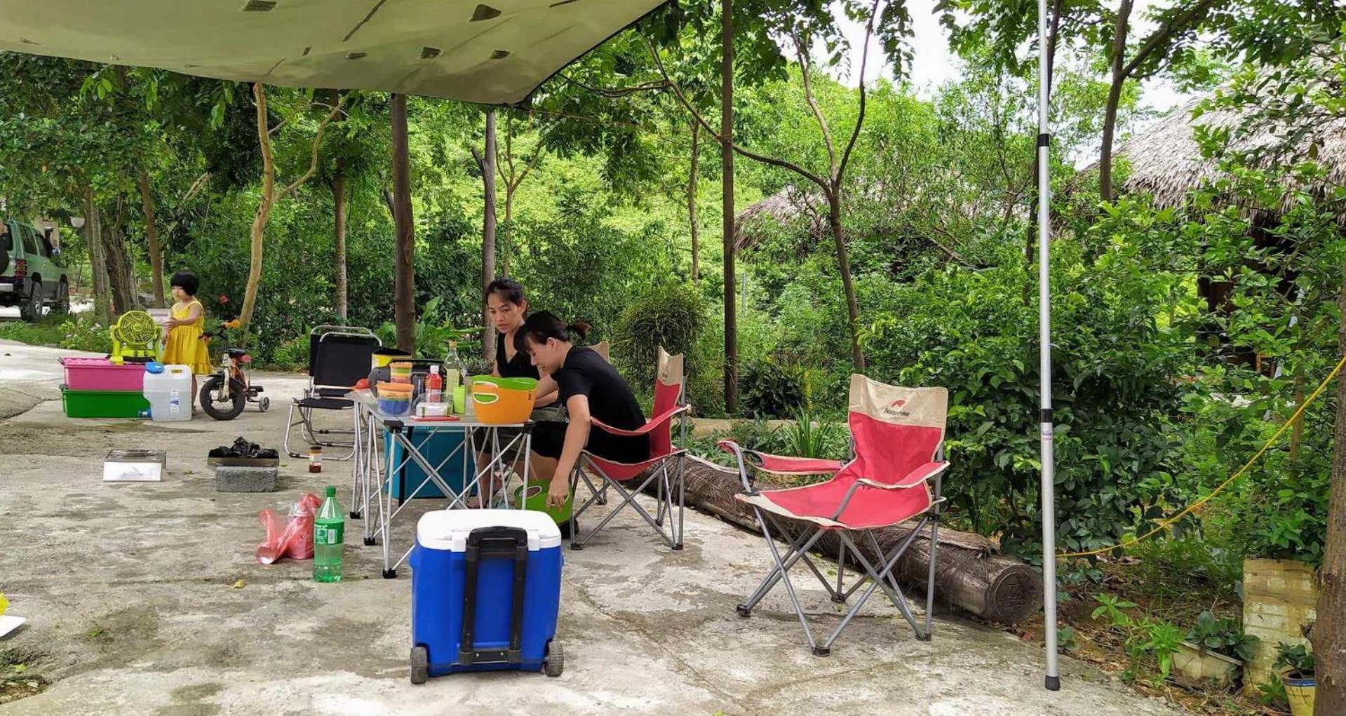 Cuc Phuong Bungalow Nho Quan ภายนอก รูปภาพ